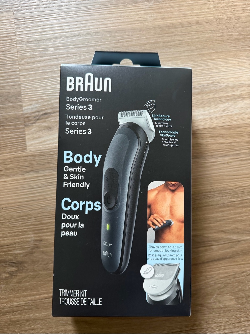 Braun Series 3 BG3340 BodyGroomer Kit Men's Trimmer Grooming Kit
